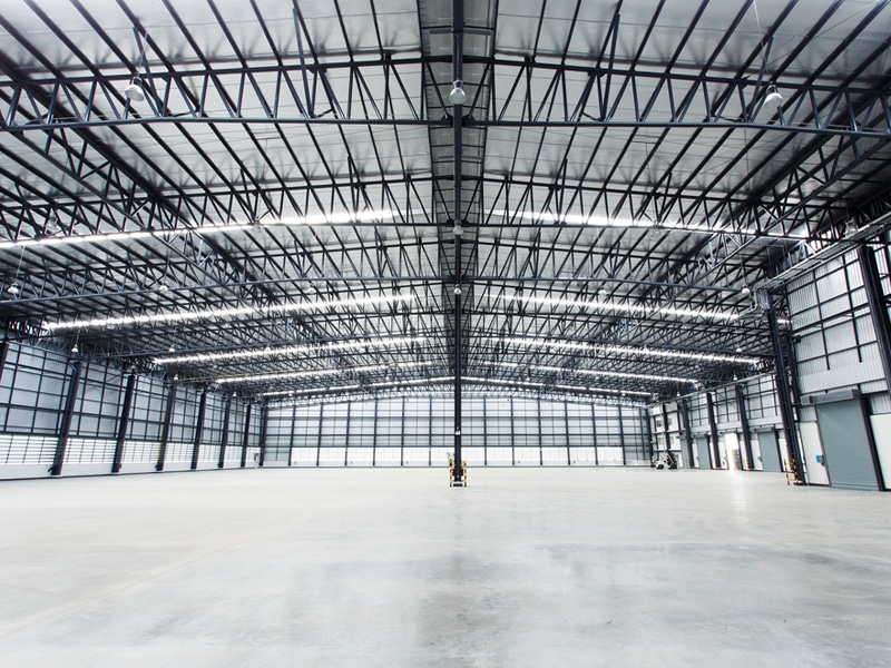 Aircraft Hangar Metal Architecture