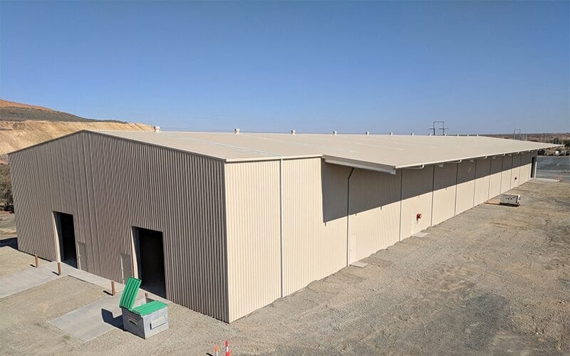 Large Span Portal Steel Structure Warehouse Galvanized Q235B Q355B