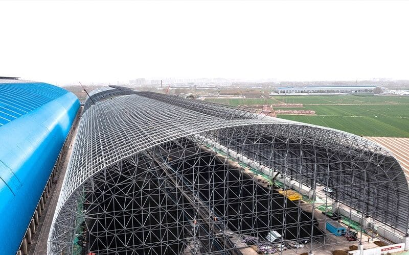 Steel Structure for Large Span Space Grid Roof Design