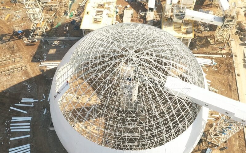 High Strength Custom Spatial Grid Large Span Roof